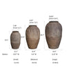 Large Floor - Standing Clay Pot - RusticReach