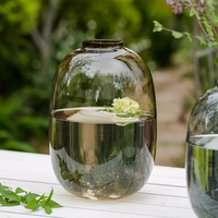 Modern Clear Glass Vase