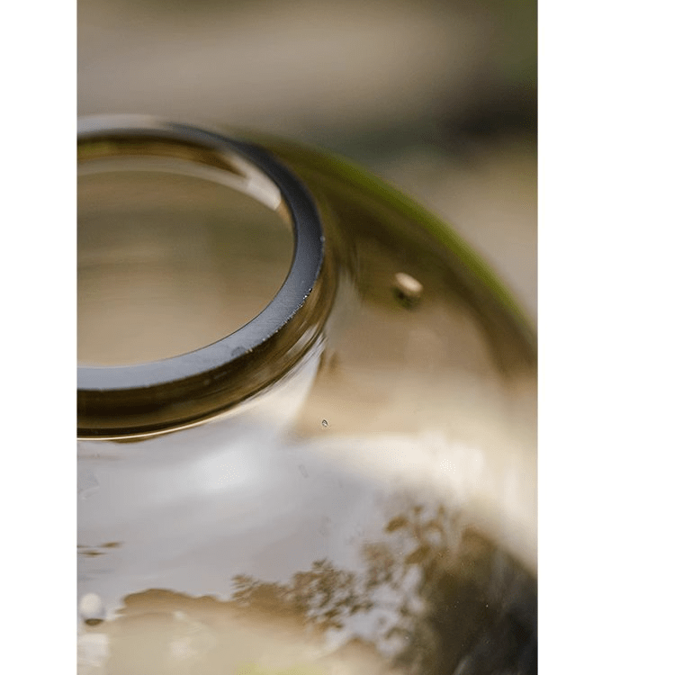 Modern Clear Glass Vase - RusticReach