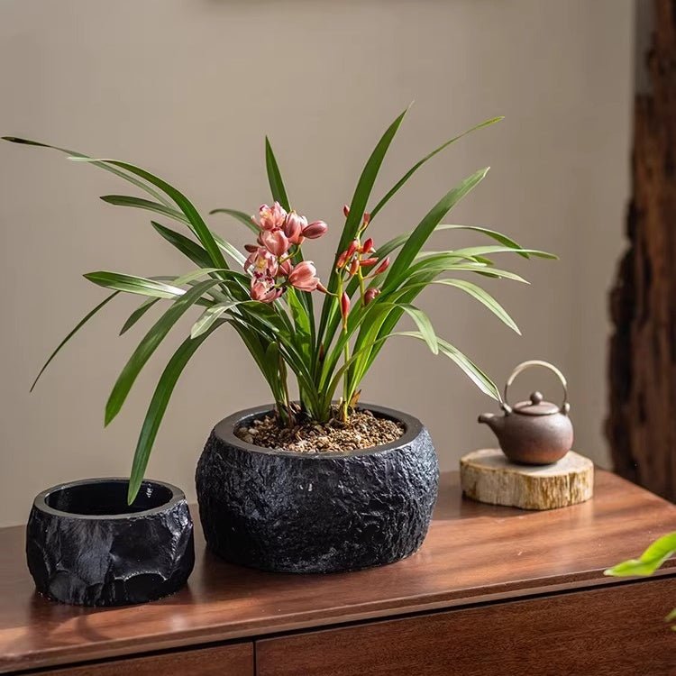 Mesa Cement Pot Planter - RusticReach