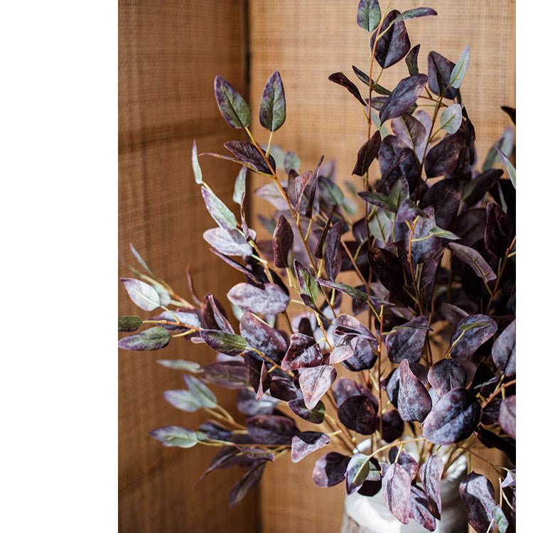 Midnight Plum Eucalyptus Stem 37.7" Tall - RusticReach