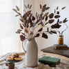 Midnight Plum Eucalyptus Stem 37.7" Tall - RusticReach