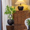 Mini Faux Potted Green Plant - RusticReach