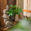 Mini Faux Potted Green Plant - RusticReach