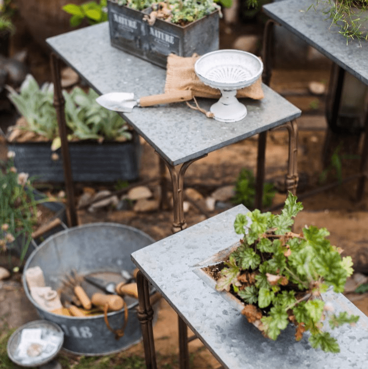 Backyard Metal Plant Stands - RusticReach