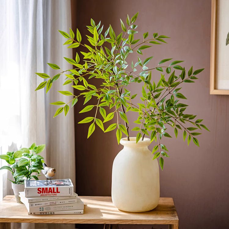 Green Nandina Leaf Stem - RusticReach