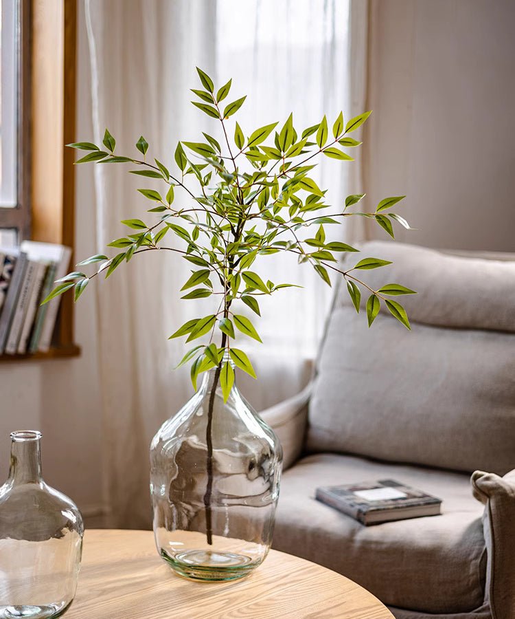 Green Nandina Leaf Stem - RusticReach