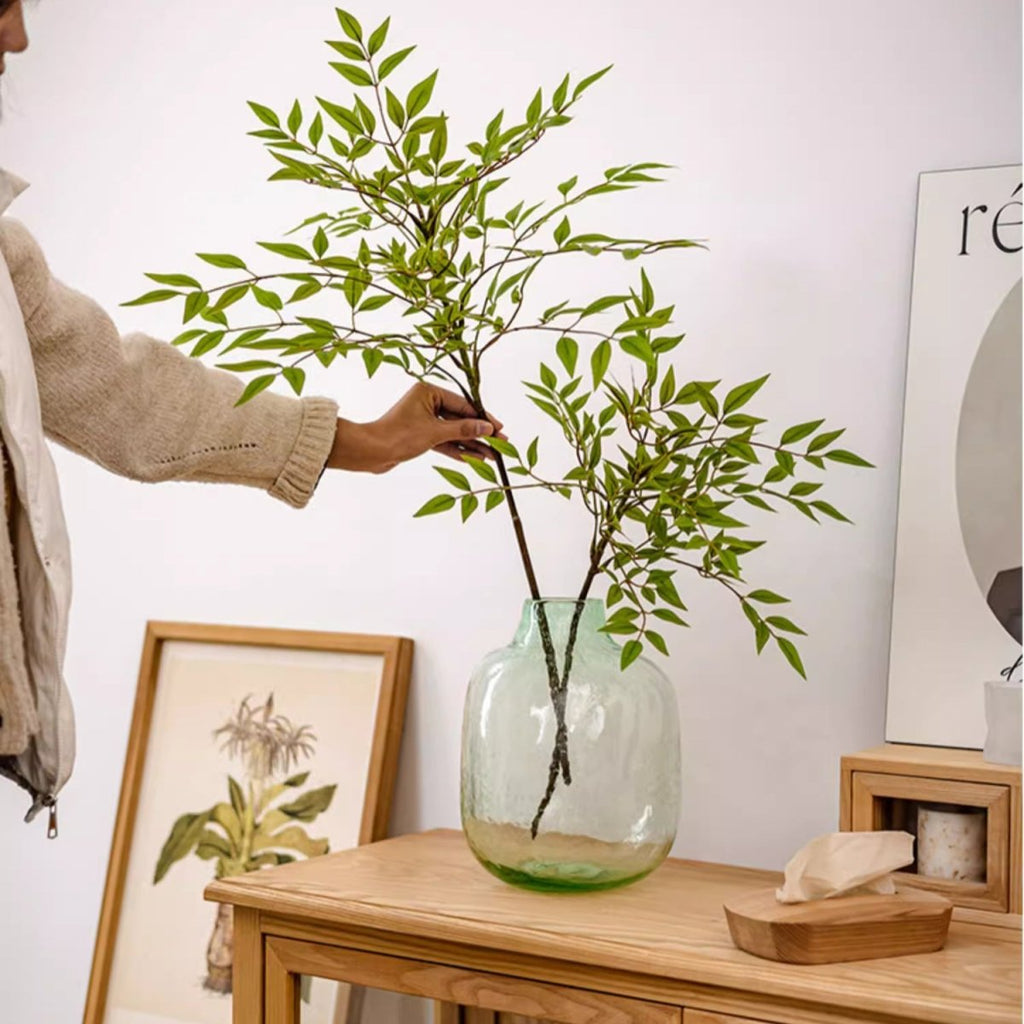 Green Nandina Leaf Stem - RusticReach