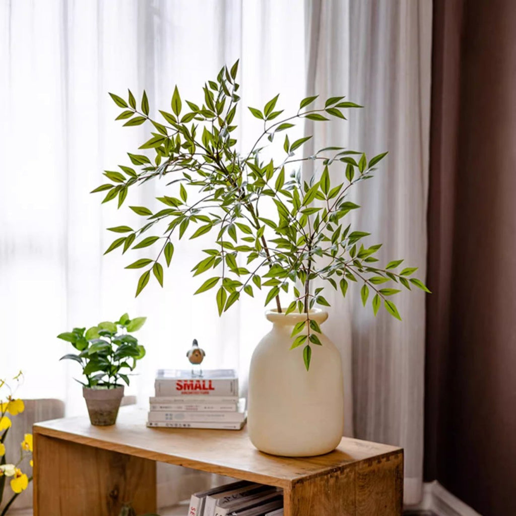 Green Nandina Leaf Stem - RusticReach