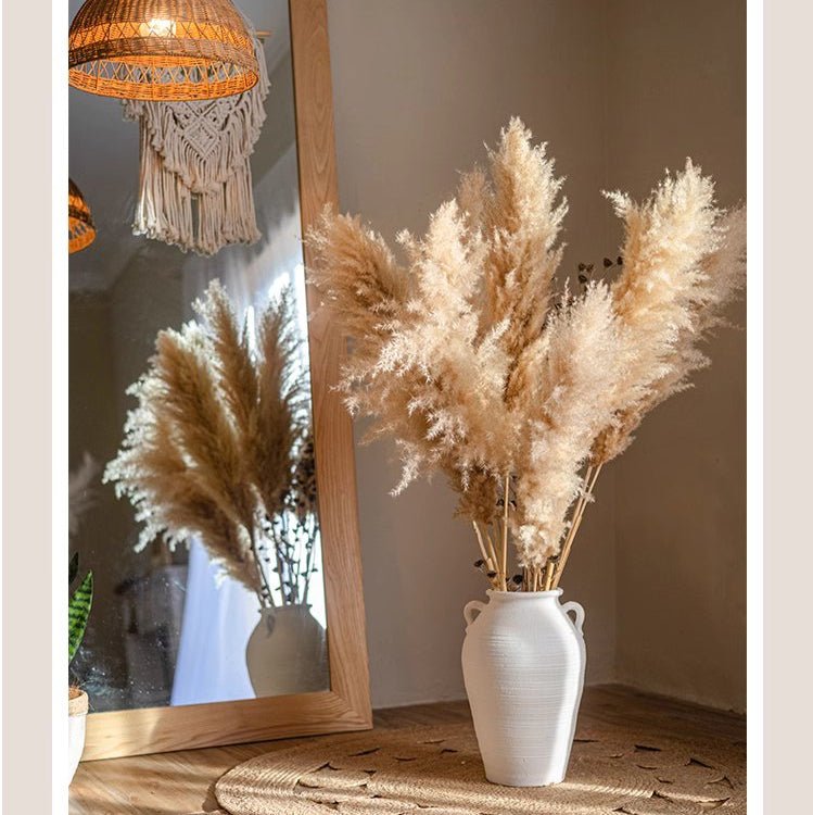 Natural Reed Stem 10 Stem Set 51" Tall - RusticReach