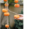 Artificial Persimmon Fruit String Decor 33.8" Long - RusticReach