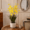 Potted Faux Dancing Lady Orchid - RusticReach