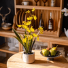 Potted Faux Dancing Lady Orchid - RusticReach