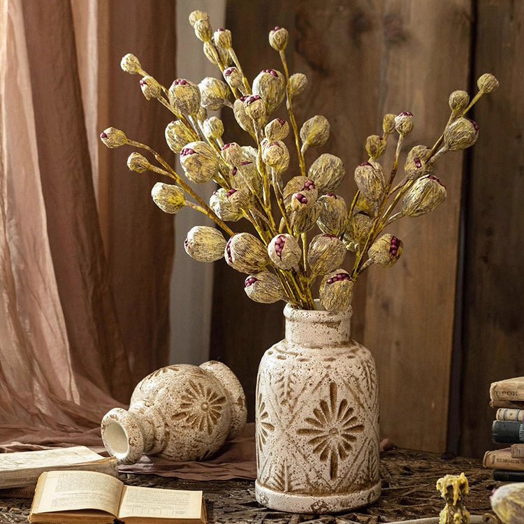 Rustic Dried Pot Stem 41" Tall - RusticReach