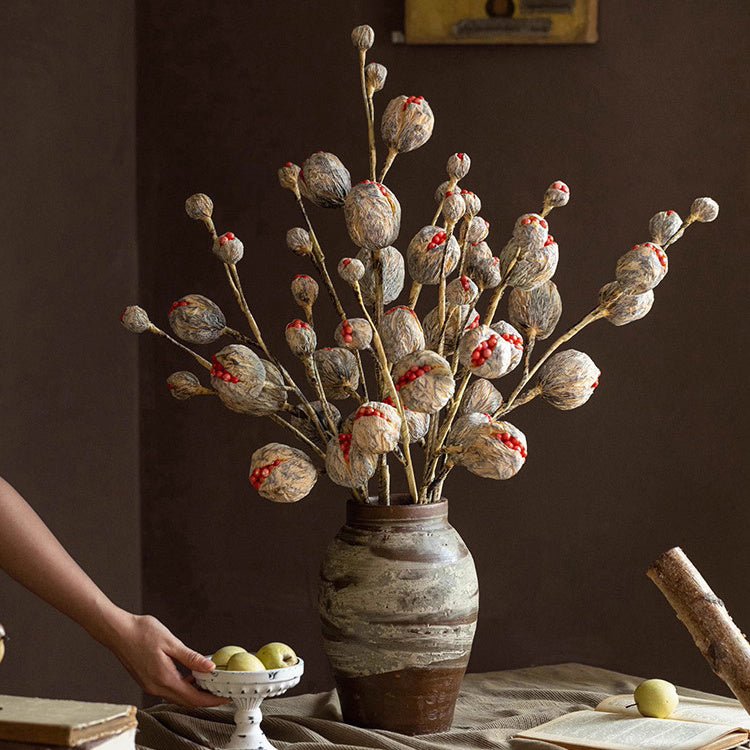 Rustic Dried Pot Stem 41" Tall - RusticReach