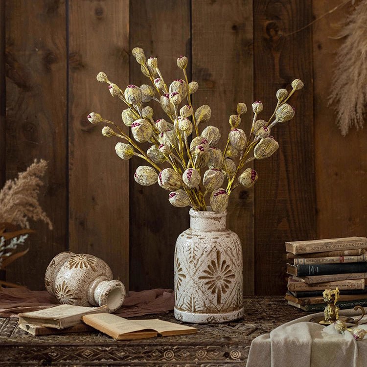 Rustic Dried Pot Stem 41" Tall - RusticReach