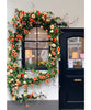Orange Rose Vine Wall Décor Roses for Trellis and Backdrop - RusticReach