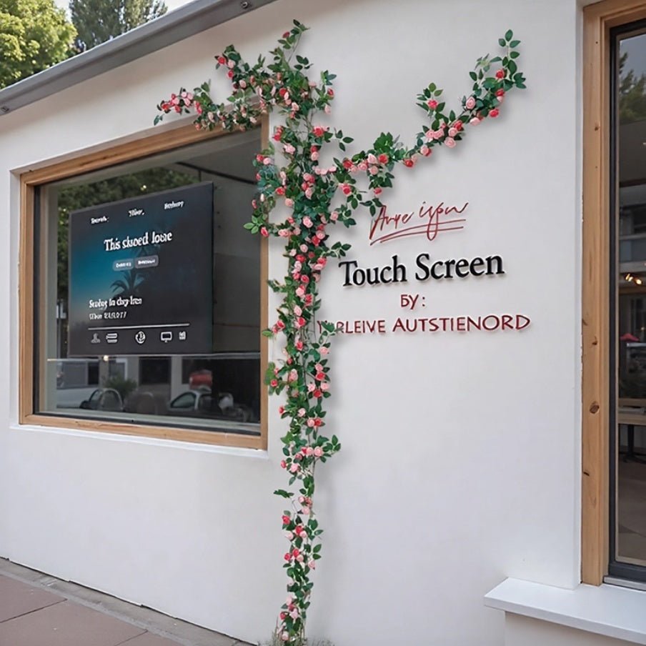 Pink Rose Flower Wall Climbing Flower Vines for Outdoor and Events - RusticReach