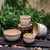 Rattan Pattern Edge Cement Planter - RusticReach