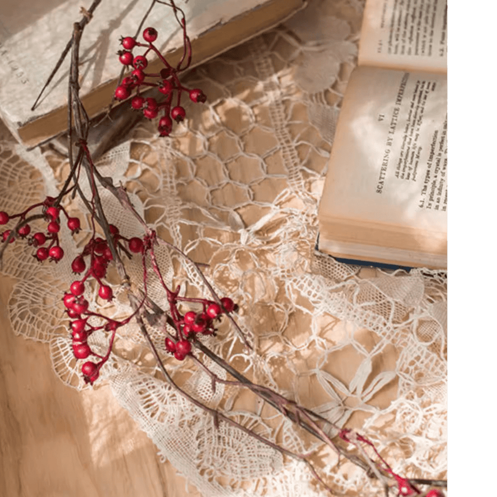 Rustic Artificial Red Berry Vine 63" Long - RusticReach
