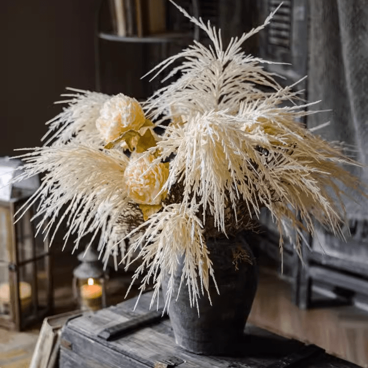 Artificial Elegant Reed Grass Stem 39" Tall - RusticReach