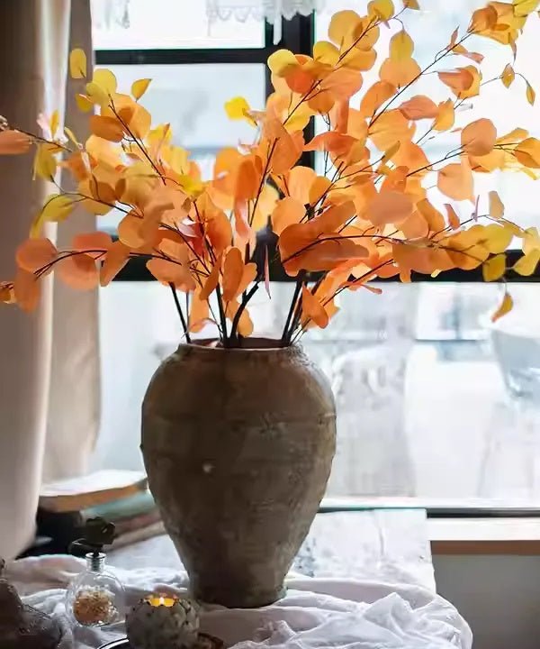 Round Leaf Eucalyptus Stem 44" Tall - RusticReach