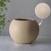 Round Magnesium Clay Planter - RusticReach