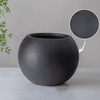 Round Magnesium Clay Planter - RusticReach