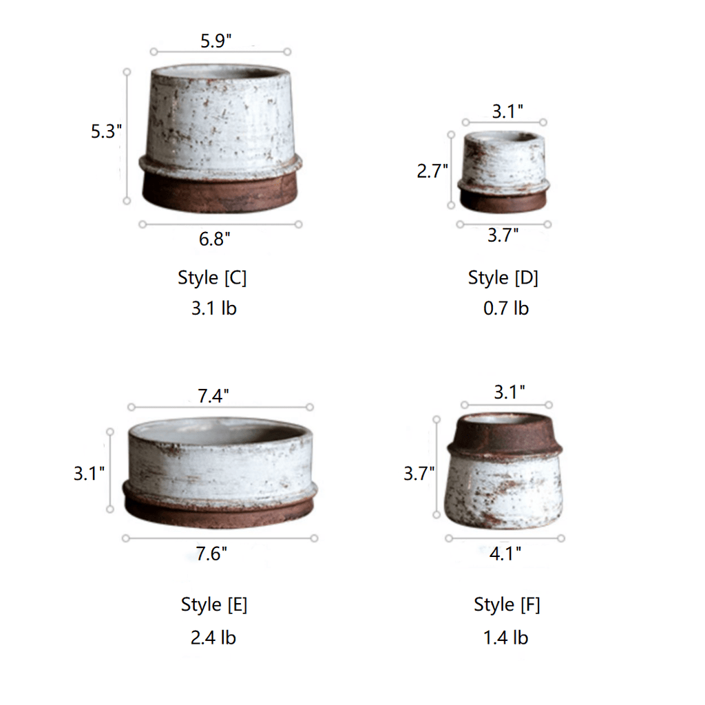 Restoration Ceramic Planter Vase - RusticReach