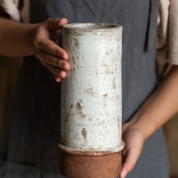 Restoration Ceramic Planter Vase