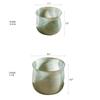 Ruhai Low Glass Vase - RusticReach