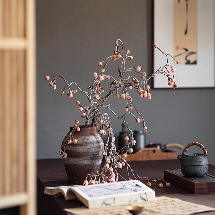 Rustic Silent Bud Twig 45.3" Tall - RusticReach