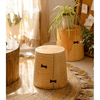 Solid Wood Natural End Table - RusticReach