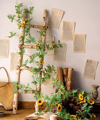 Sunlit Bloom Sunflower Garland 51" Long - RusticReach