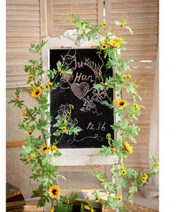 Sunlit Bloom Sunflower Garland 51" Long - RusticReach