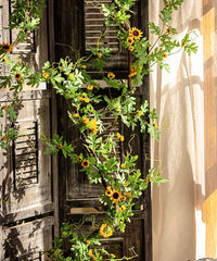Sunlit Bloom Sunflower Garland 51" Long - RusticReach