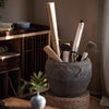 Traditional Round Belly Zen Style Ceramic Vase - RusticReach