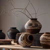 Vintage Wabi - Sabi Style Ceramic Jar - RusticReach