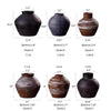 Vintage Wabi - Sabi Style Ceramic Jar - RusticReach