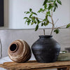 Vintage Wabi - Sabi Style Ceramic Jar - RusticReach