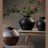 Vintage Wabi - Sabi Style Ceramic Jar - RusticReach