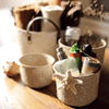 Natural Woven Round Storage Basket - RusticReach