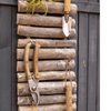 Rustic Wood Ladder Wall Décor Tool Organizer - RusticReach