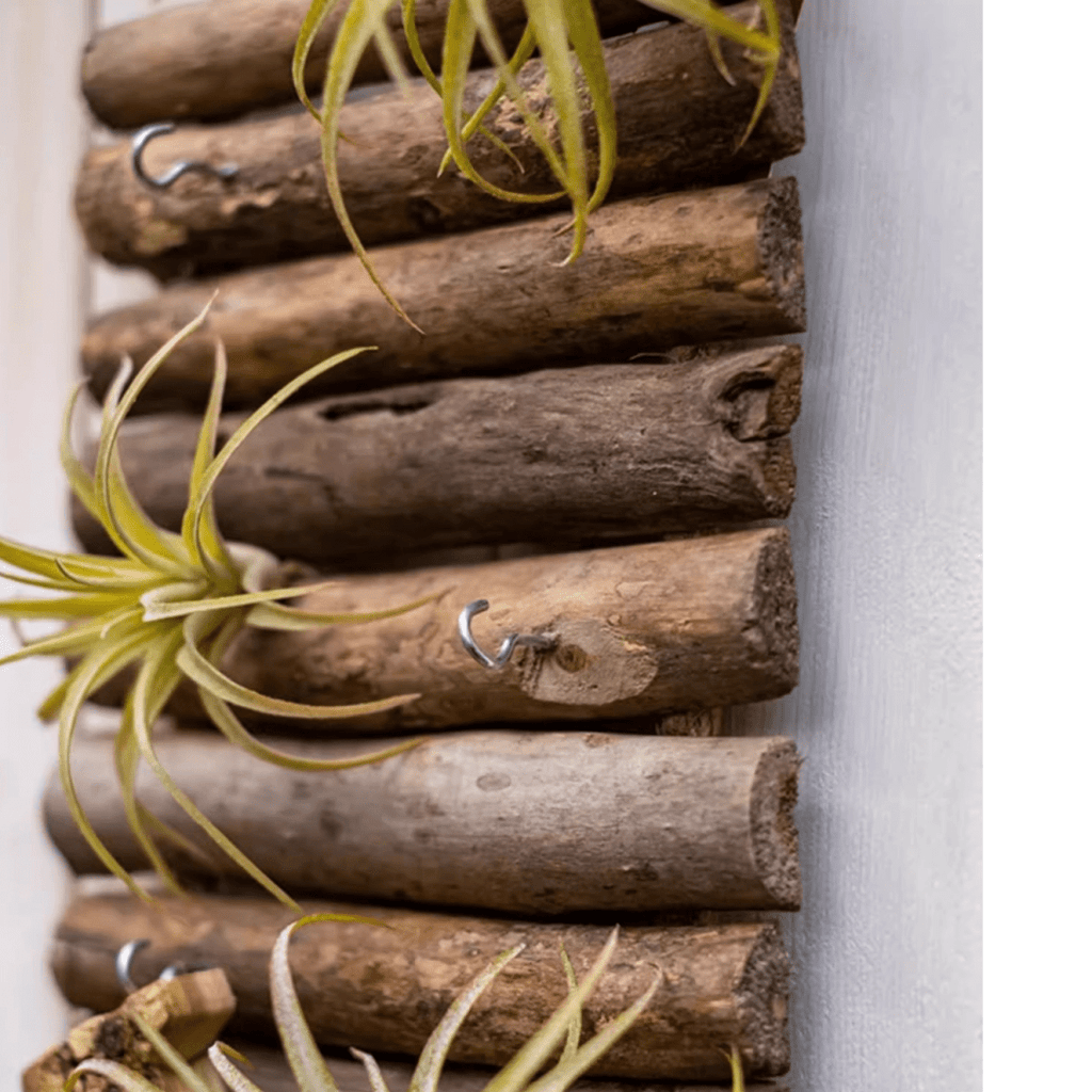 Rustic Wood Ladder Wall Décor Tool Organizer - RusticReach