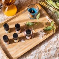 Natural Wood Plate Serving Tray - RusticReach