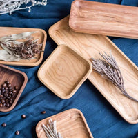 Solid Wood Snack Plate - RusticReach