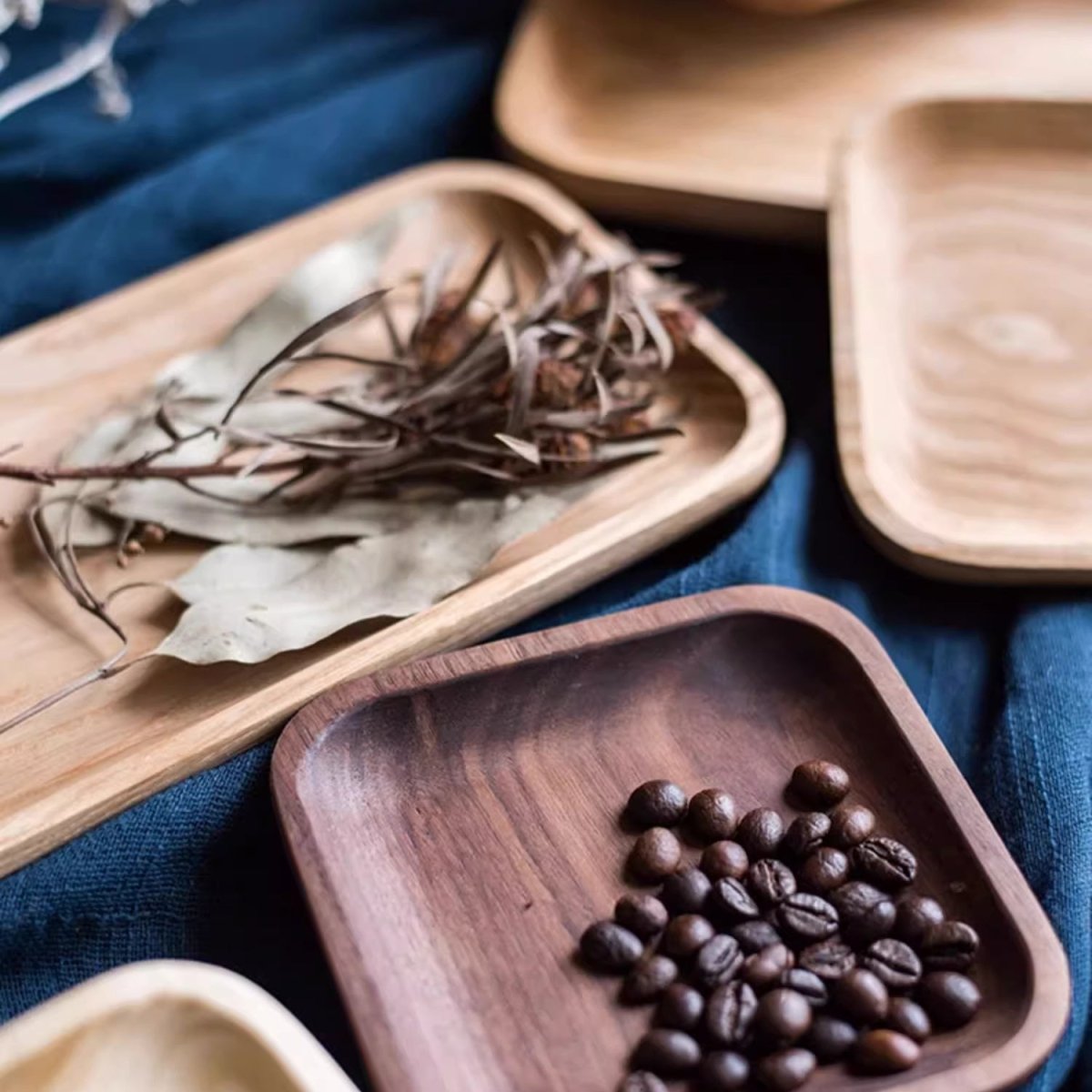 Solid Wood Snack Plate - RusticReach