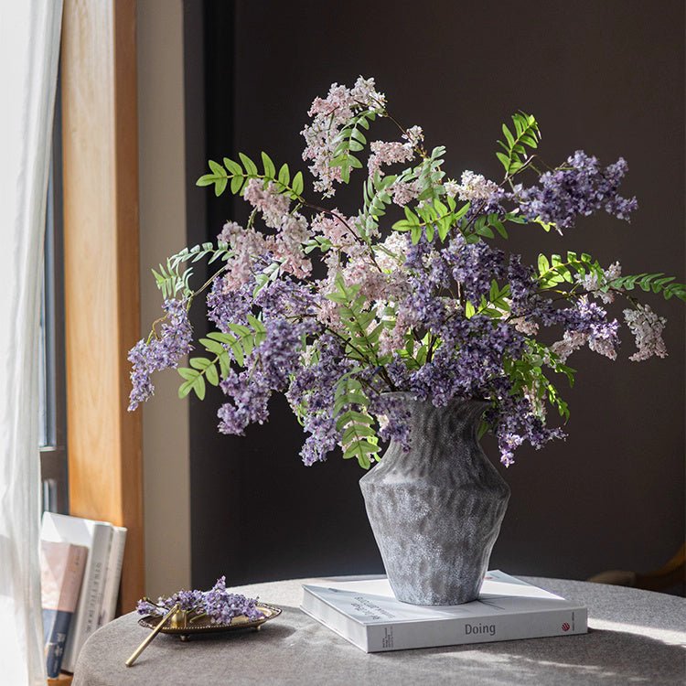 Enchanted Garden Wisteria Stem 51" Tall - RusticReach