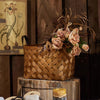 Rustic Handwoven Woodchip Basket - RusticReach