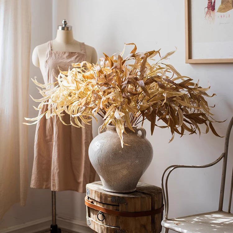 Whispers of Autumn Eucalyptus Stem 33" Tall - RusticReach